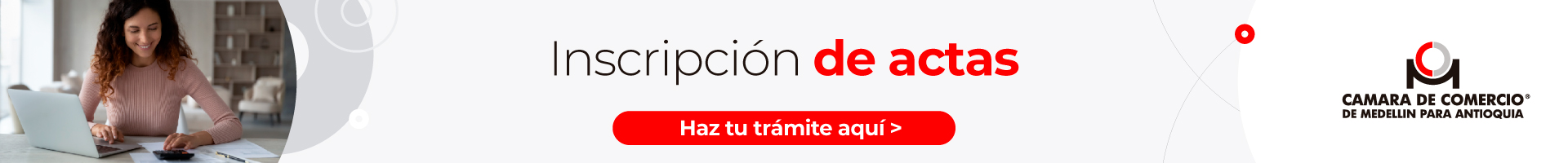 Inscripción de actas